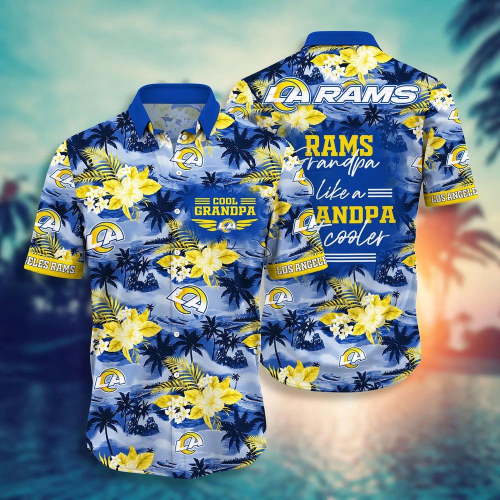 Los Angeles Rams NFL-Hawaii Shirt Style Hot Trending NH3HTS1
