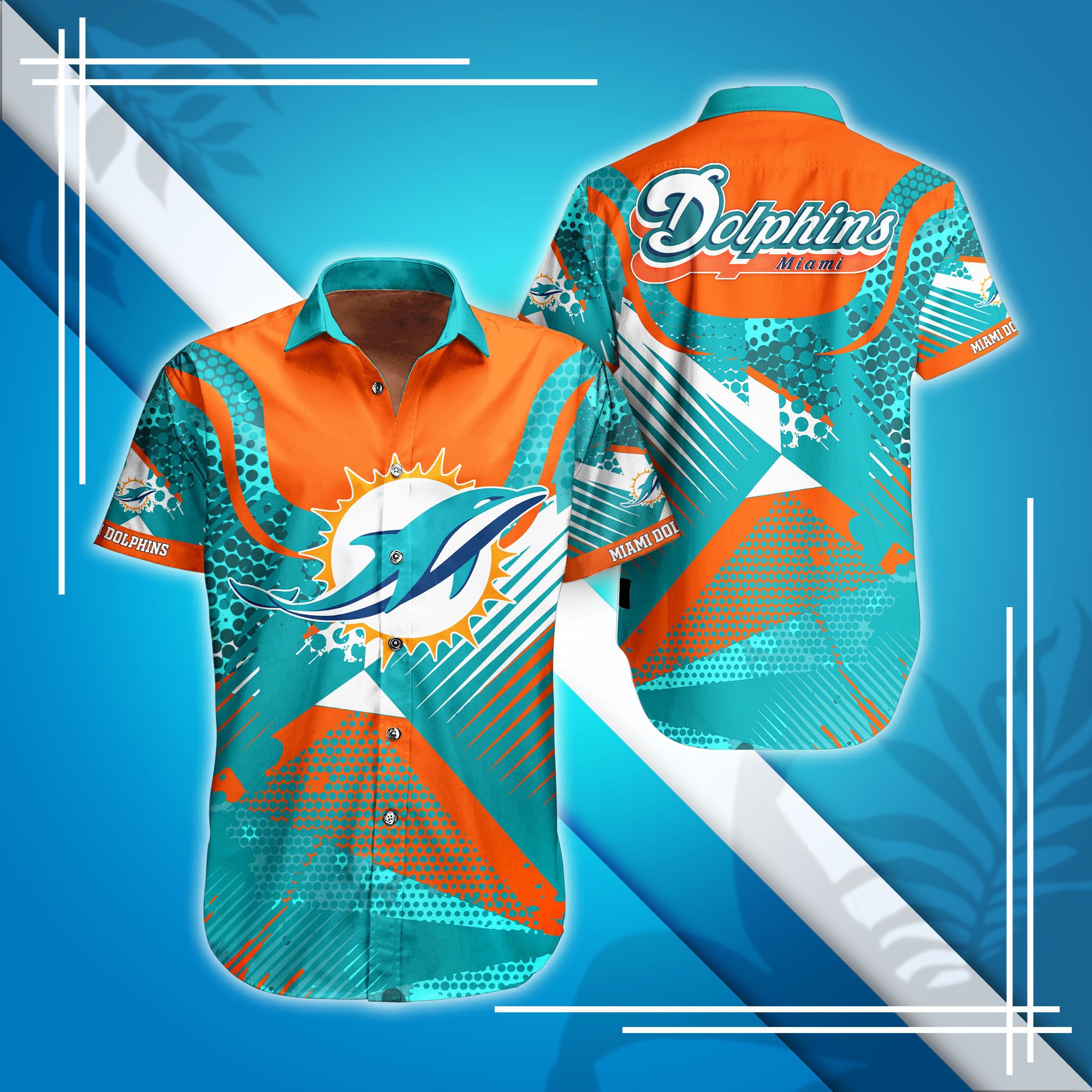 Miami Dolphins Hawaiian Shirt NFL Top Trending Summer