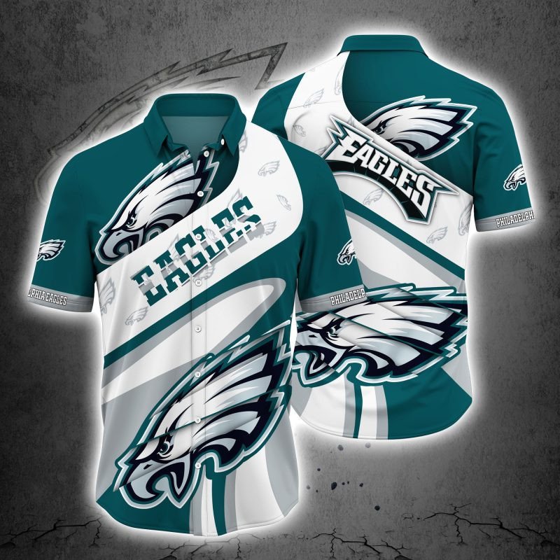 Philadelphia Eagles Hawaiian Shirt Eagles Hawaiian Shirt Hawaiian