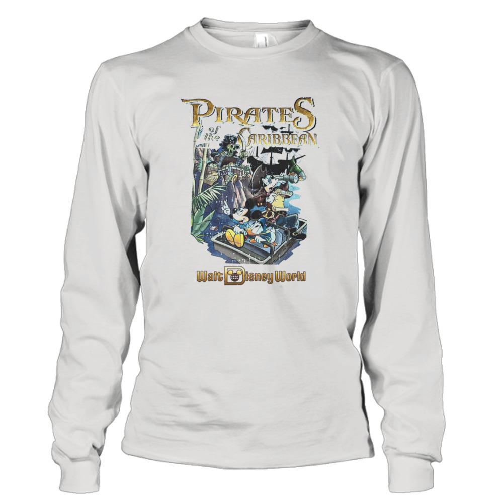 Disney, Shirts, Vintage Disney Pirates Of The Caribbean Shirt