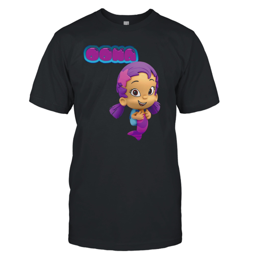 Litte Girl Oona Bubble Guppies shirt
