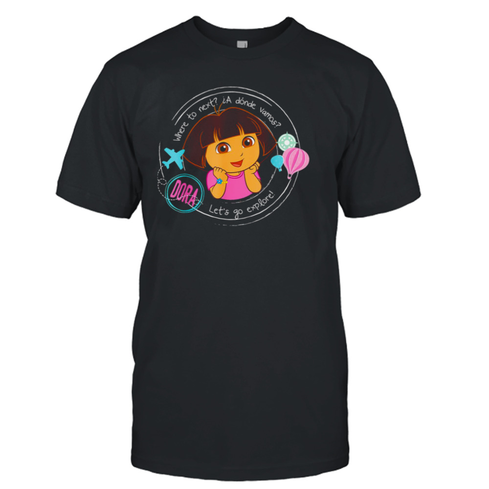 Little Girl Dora The Explorer shirt