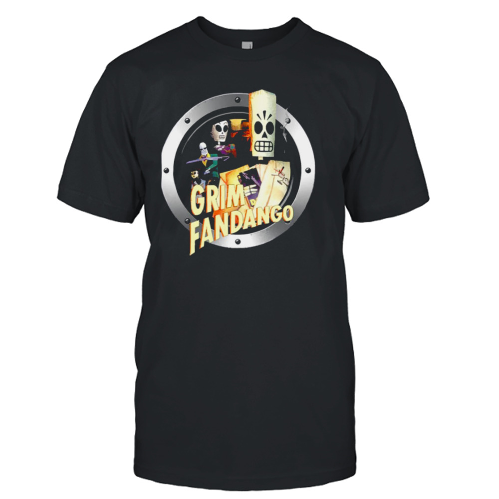 Round Design Grim Fandango shirt