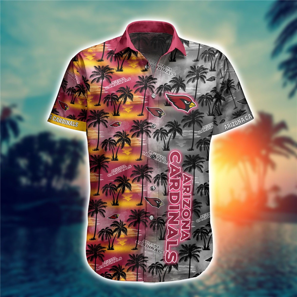 Arizona Cardinals Hawaiian Shirts flower gift for summer 2022