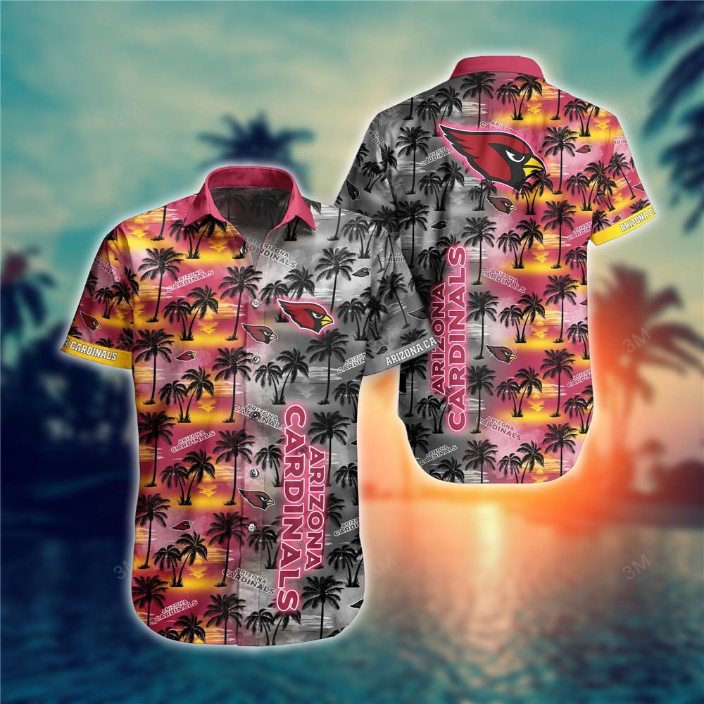 Arizona Cardinals Hawaiian Shirts flower gift for summer 2022