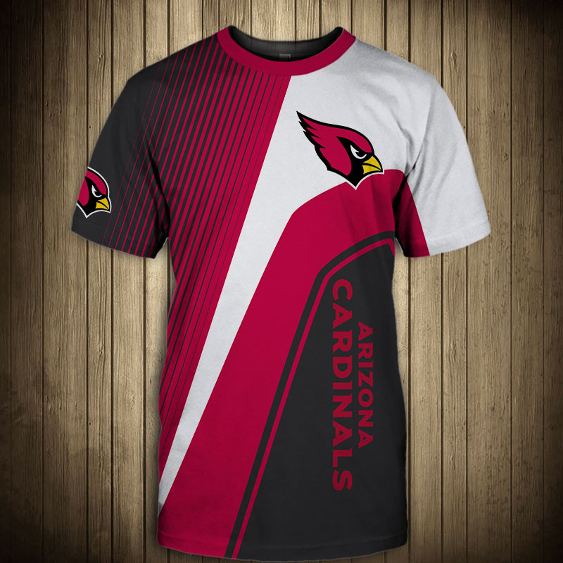 Arizona Cardinals T-Shirt 3D Short Sleeve O Neck gift for fan NFL