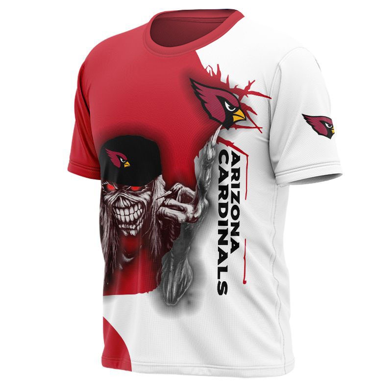 Arizona Cardinals T-shirt Iron Maiden gift for Halloween