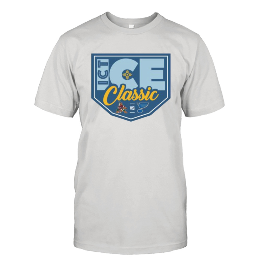 Arizona Coyotes vs St Louis Blues 2023 ICE NHL Preseason Game matchup shirt