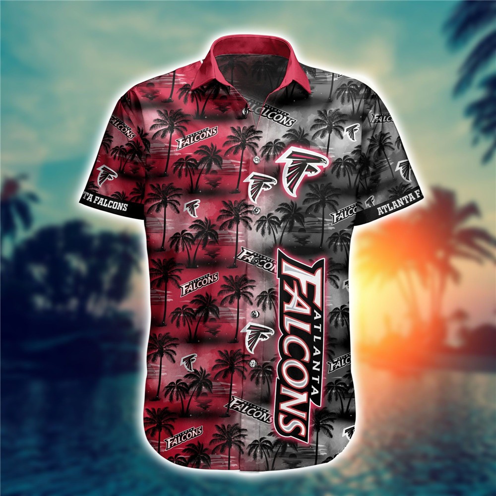 Atlanta Falcons Hawaiian Shirts flower gift for summer 2022