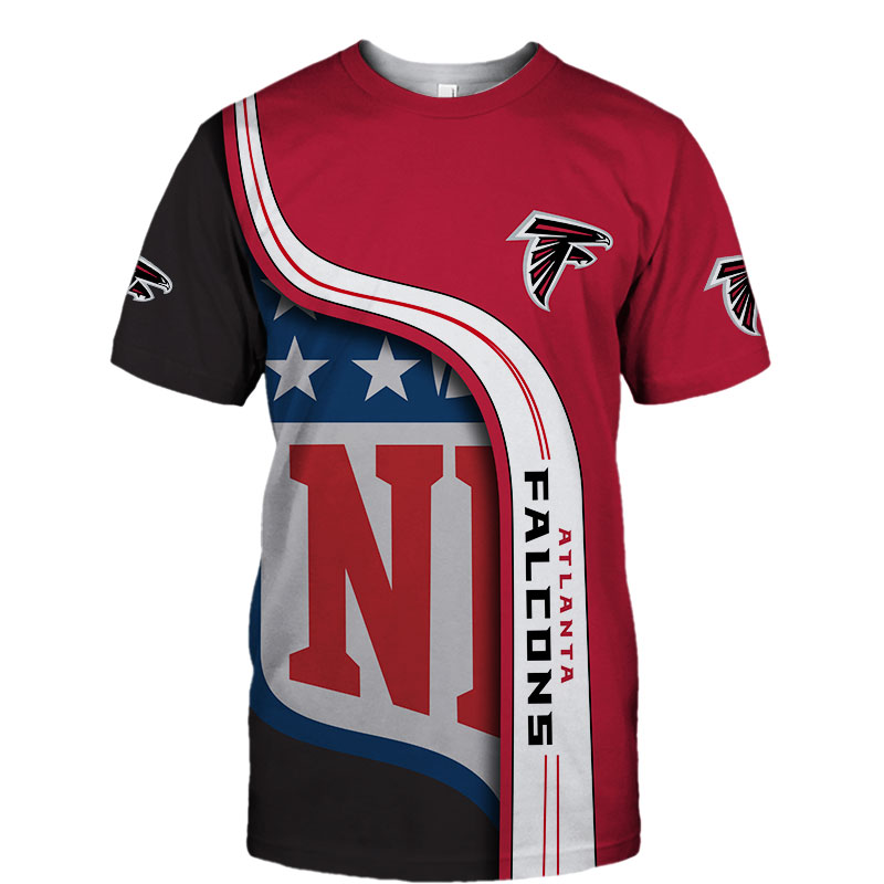 Atlanta Falcons T-shirt 3D summer 2020 Short Sleeve gift for fan