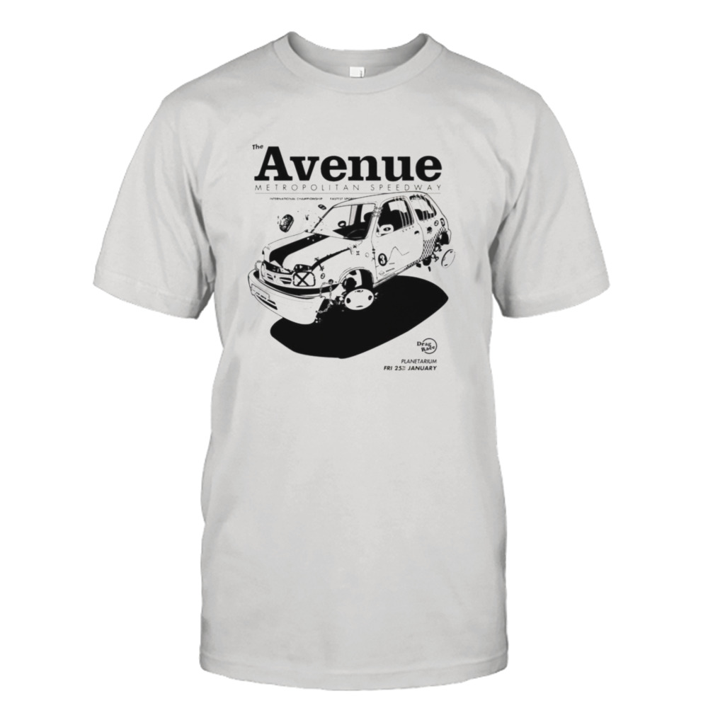 Avenue Metropolis Speedway Nissan Micramarch Gran Turismo shirt