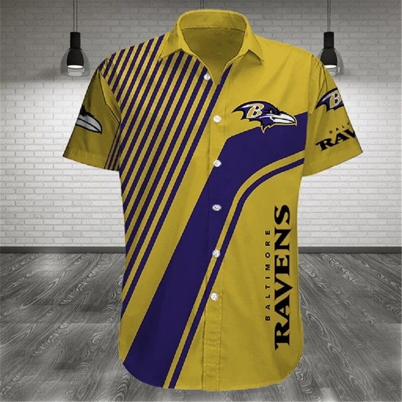 Baltimore Ravens Shirt summer cross design for fans