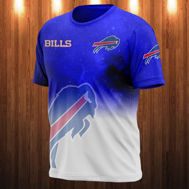 Buffalo Bills T-shirt 3D Galaxy graphic gift for fan