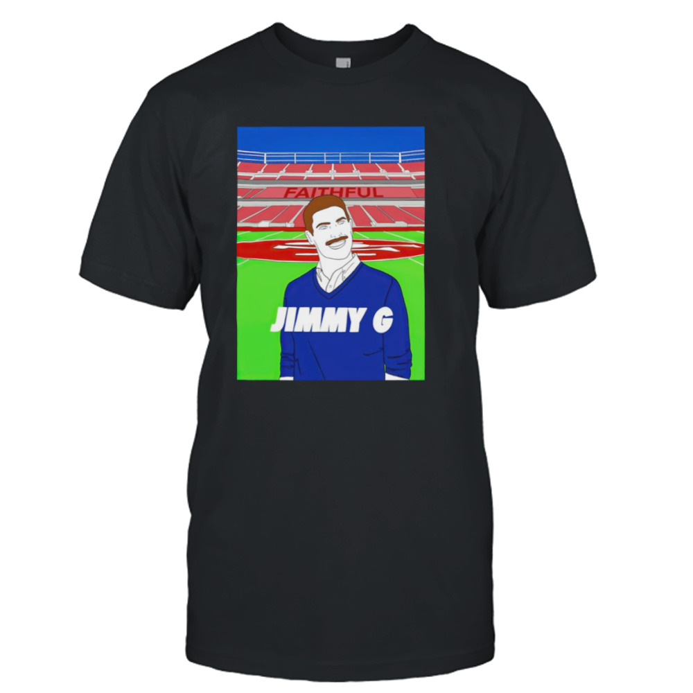 Drawing Jimmy G Faithful shirt