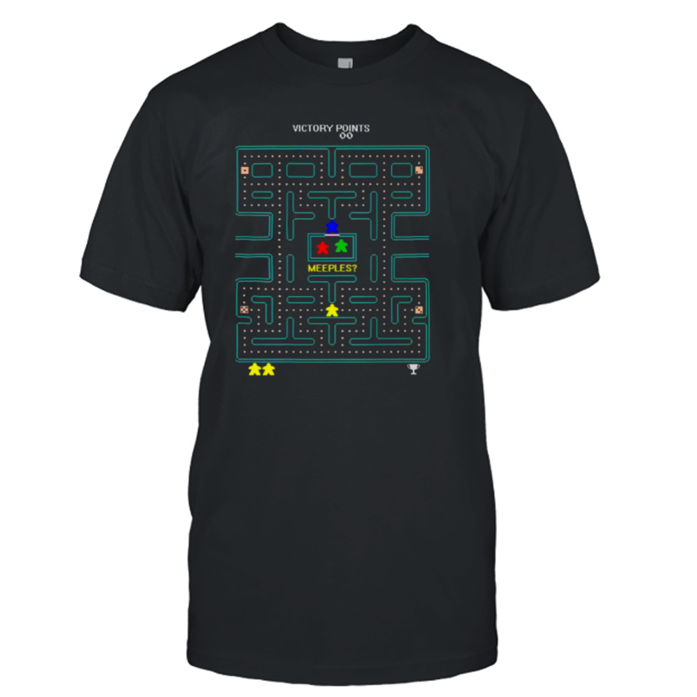 Pacmeeple Board Game Pacman Game shirt