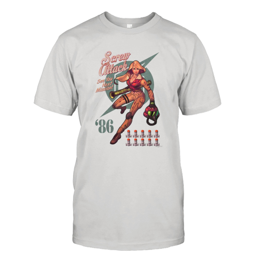Varia Bombshell Super Metroid shirt