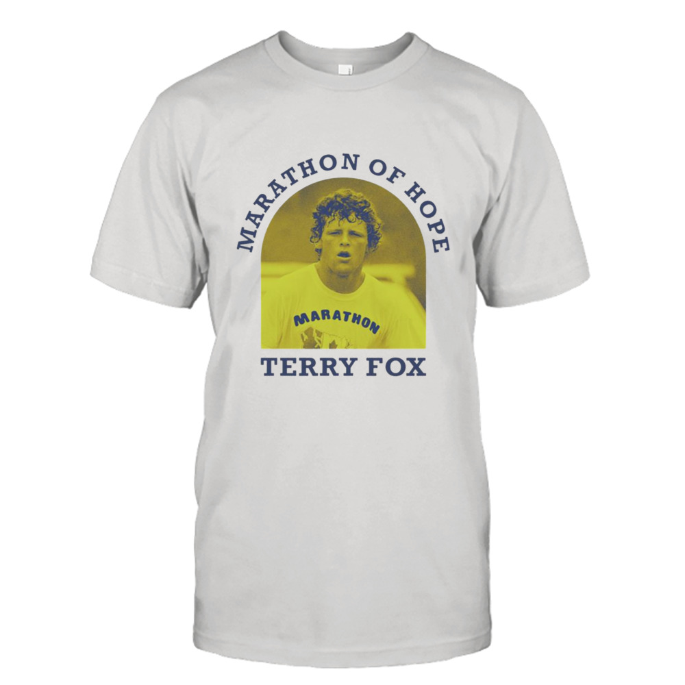 Vintage Marathon Of Hope Terry Fox shirt