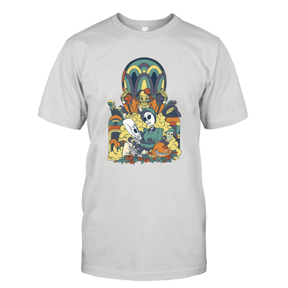 Vintage Videogame Artwork Grim Fandango shirt