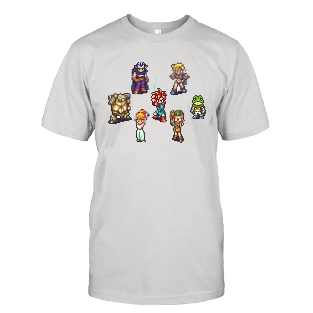 All Characters Pixels Design Chrono Trigger shirt