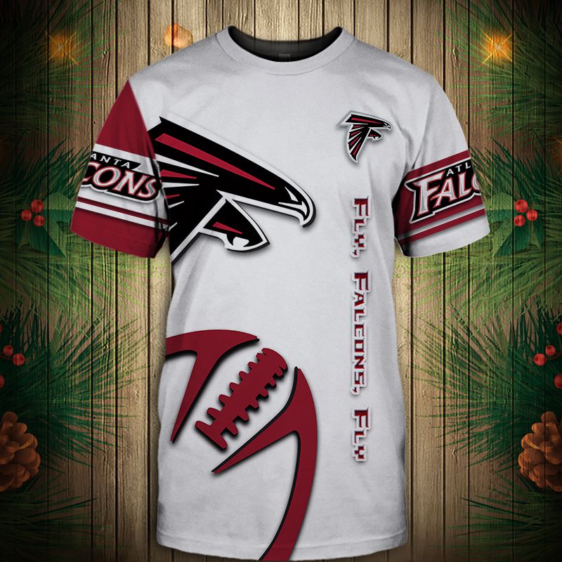 Atlanta Falcons T-shirt Graphic balls gift for fans