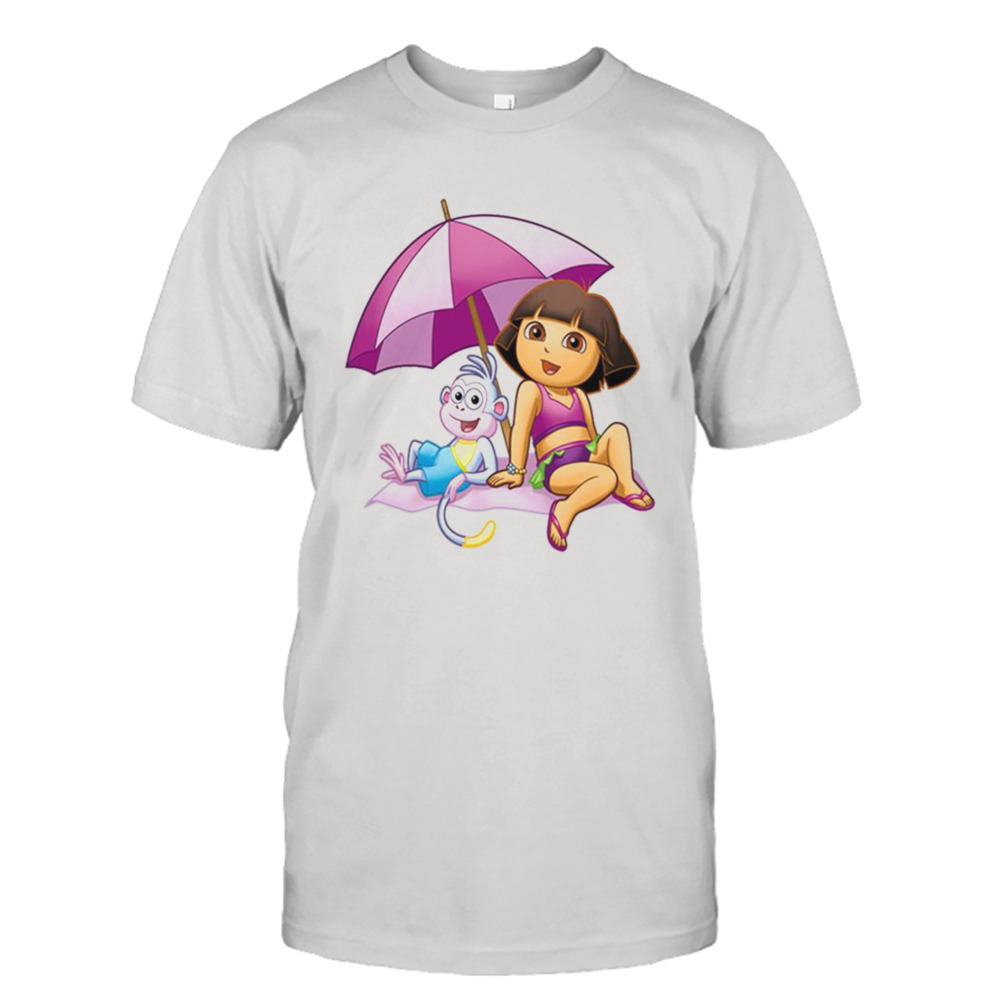 Beach Time Dora The Explorer shirt