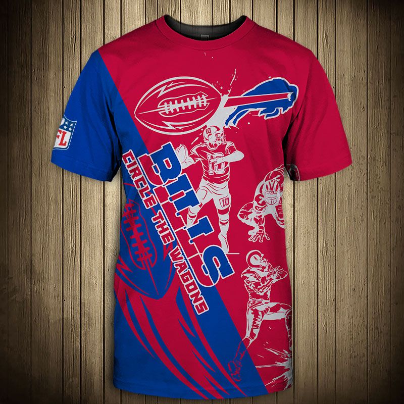 Buffalo Bills T-shirt Graphic Cartoon player gift for fans