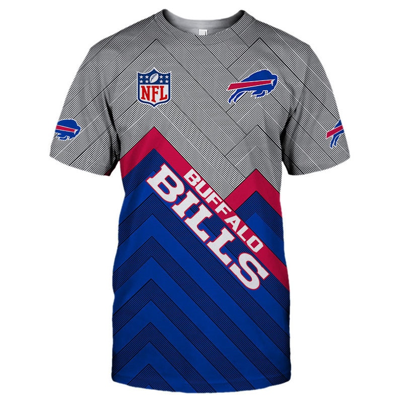 Buffalo Bills T-shirt Short Sleeve custom cheap gift for fans