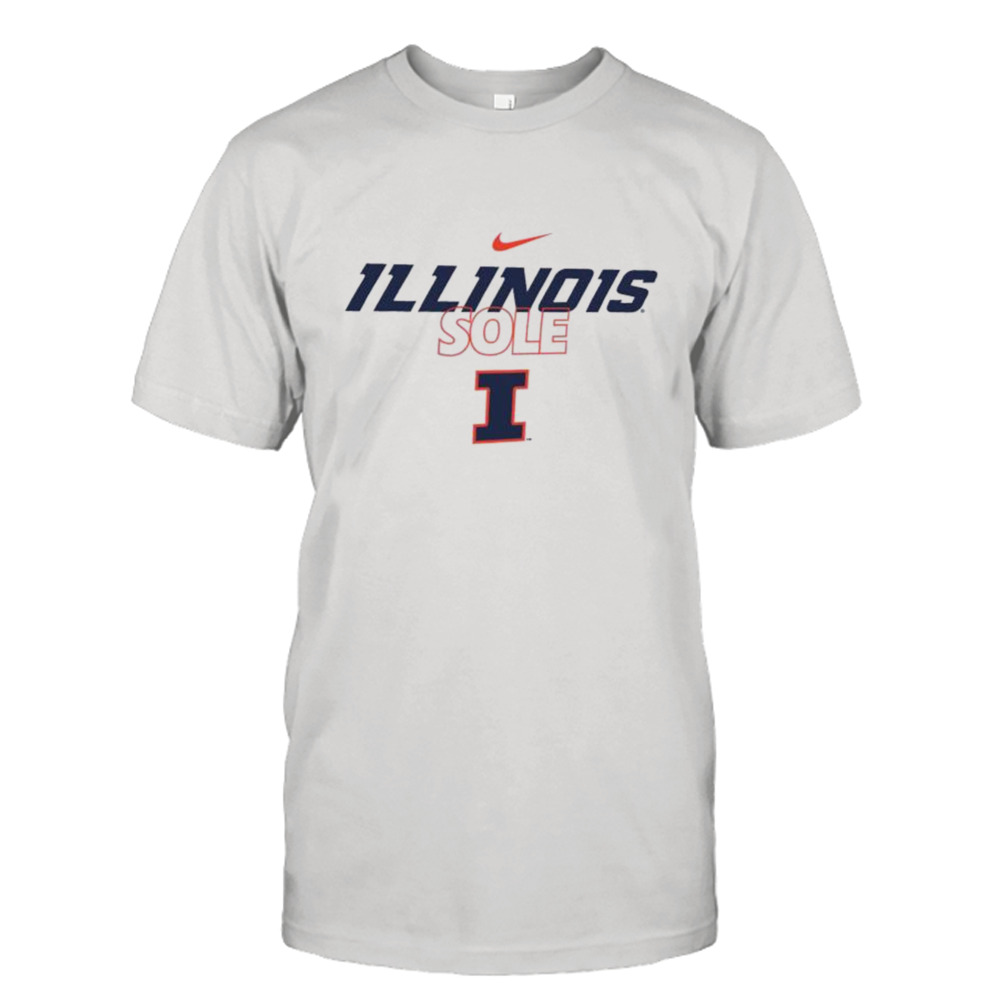 Illinois Fighting Illini Nike On Court Bench Shirt