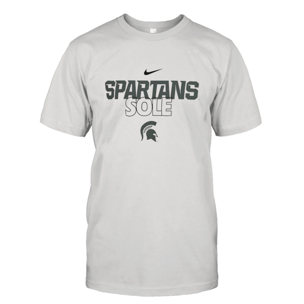 Michigan State Spartans Nike On Court Bench Shirt