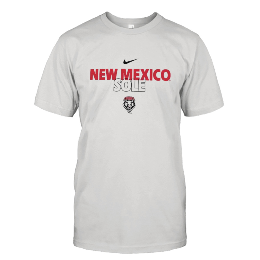 New Mexico Lobos Nike On Court Bench Shirt
