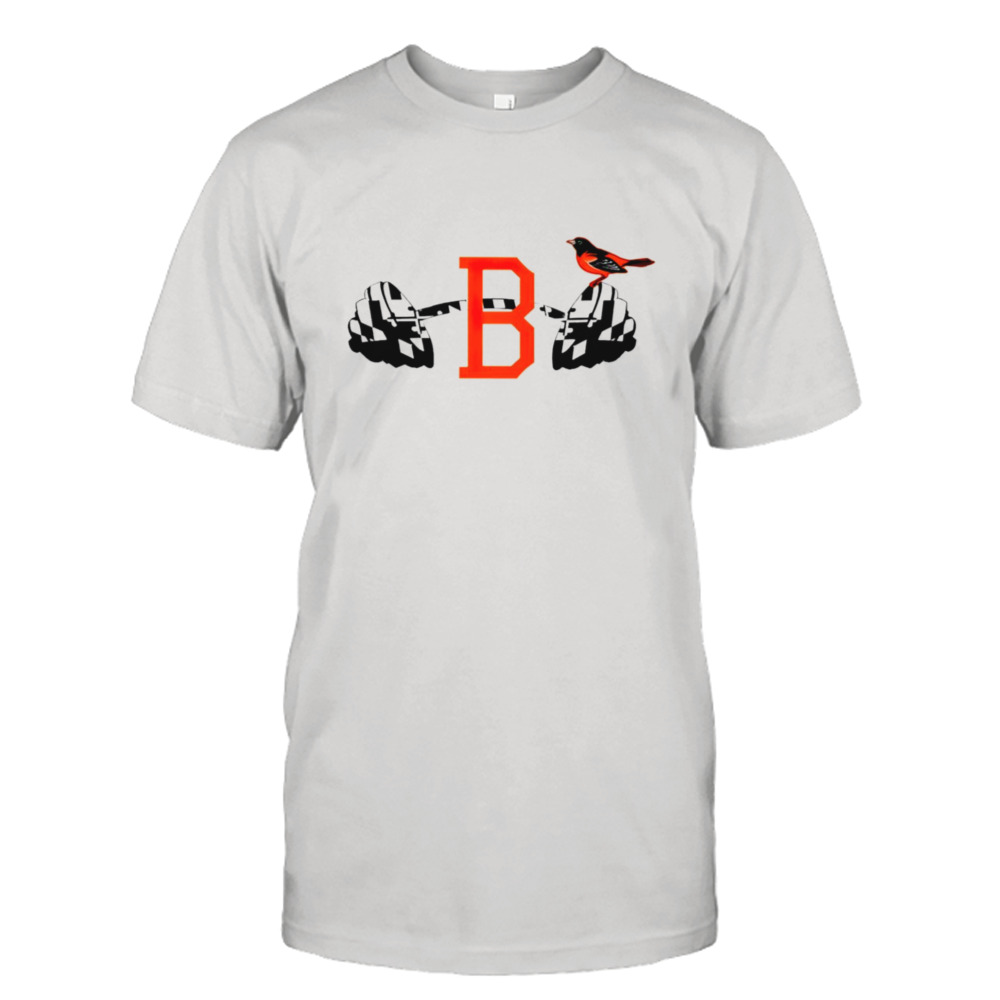 Orioles Mascots and Barbell shirt