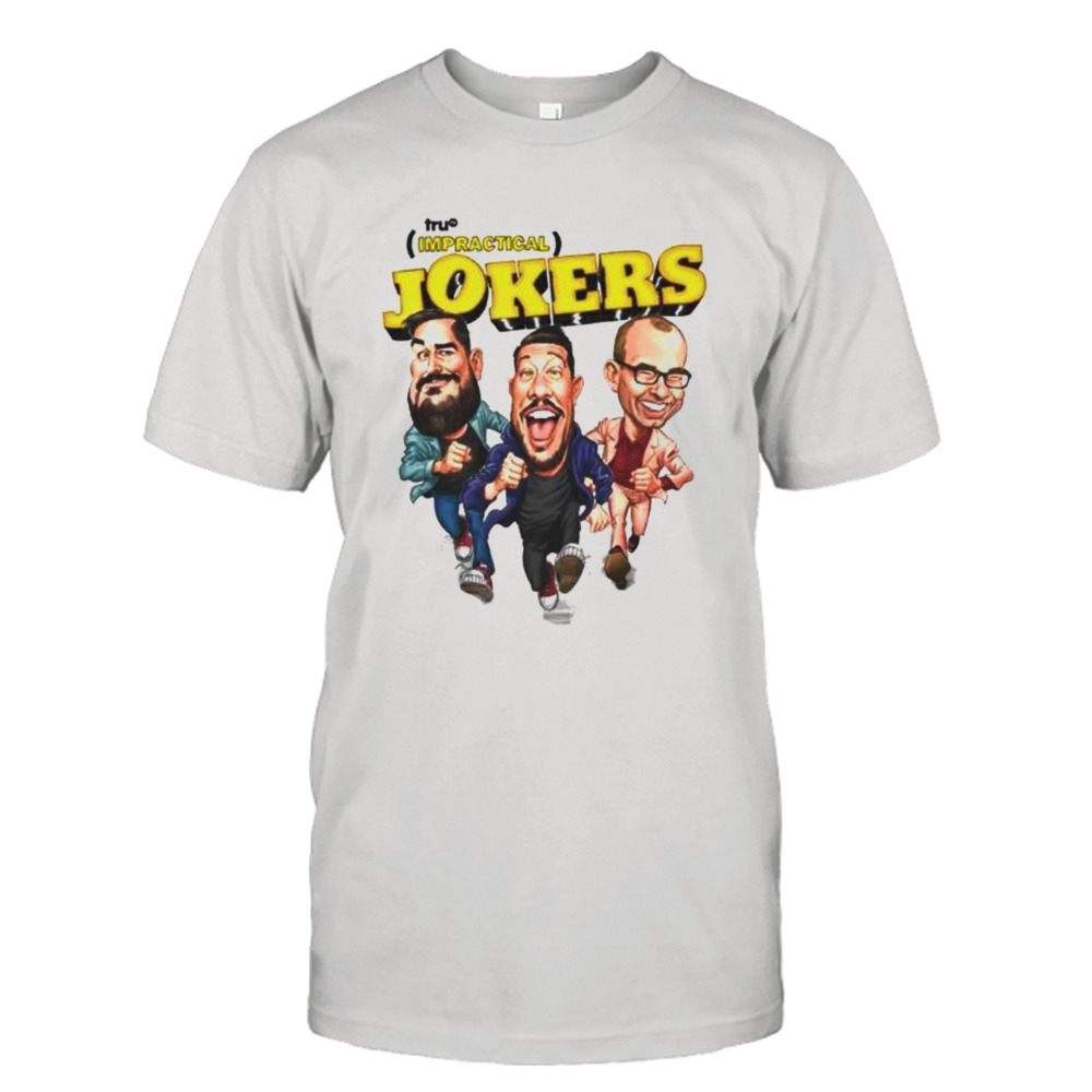 impractical Jokers caricature logo shirt