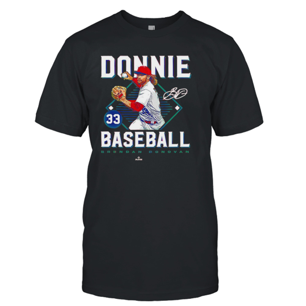 Brendan Donovan Donnie baseball signature shirt
