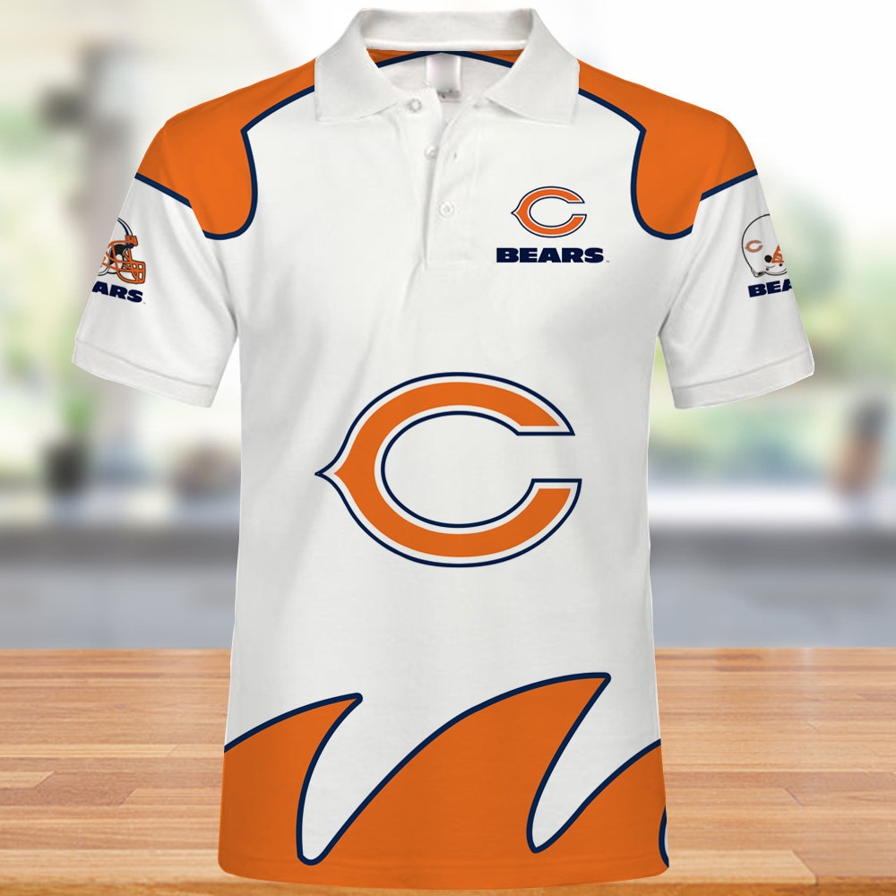 Chicago Bears Polo Shirts Summer gift for fans