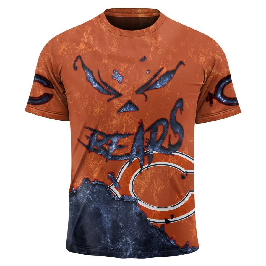 Chicago Bears “Da Defense” Bleached Shirt – Kampus Kustoms