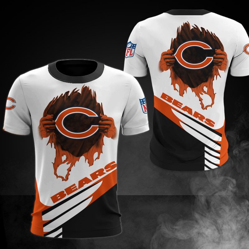Chicago Bears T-shirt cool graphic gift for men