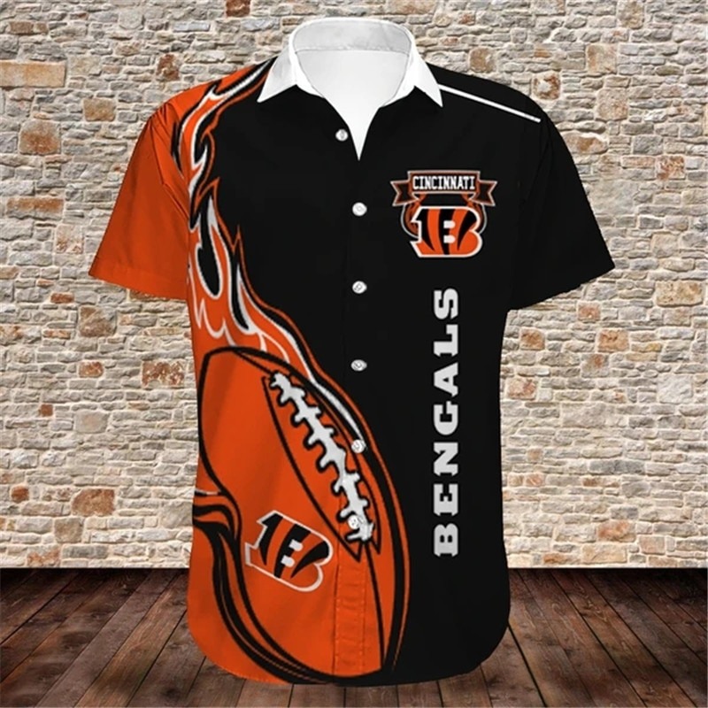 Cincinnati Bengals Shirts Cute Flame Balls graphic gift for men