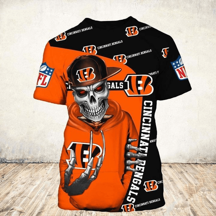 Cincinnati Bengals T-shirt Cute Death gift for men