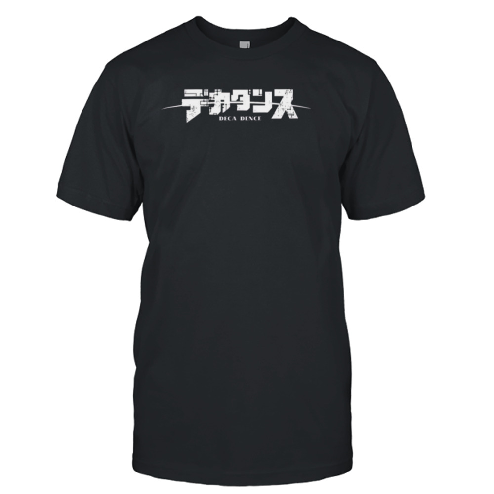 Decadence Anime White Text shirt