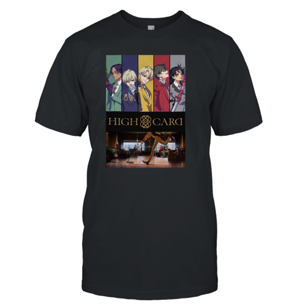 Funny Show High Card Anime shirt