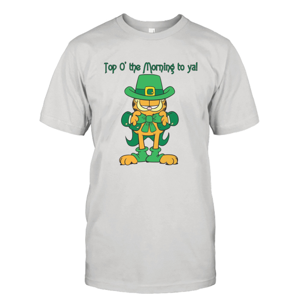 Garfield Dresses Greens Saint Patrick’s Day shirt