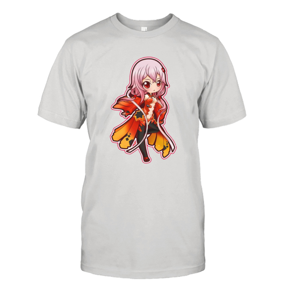 Inori Chibi Guilty Crown Anime shirt