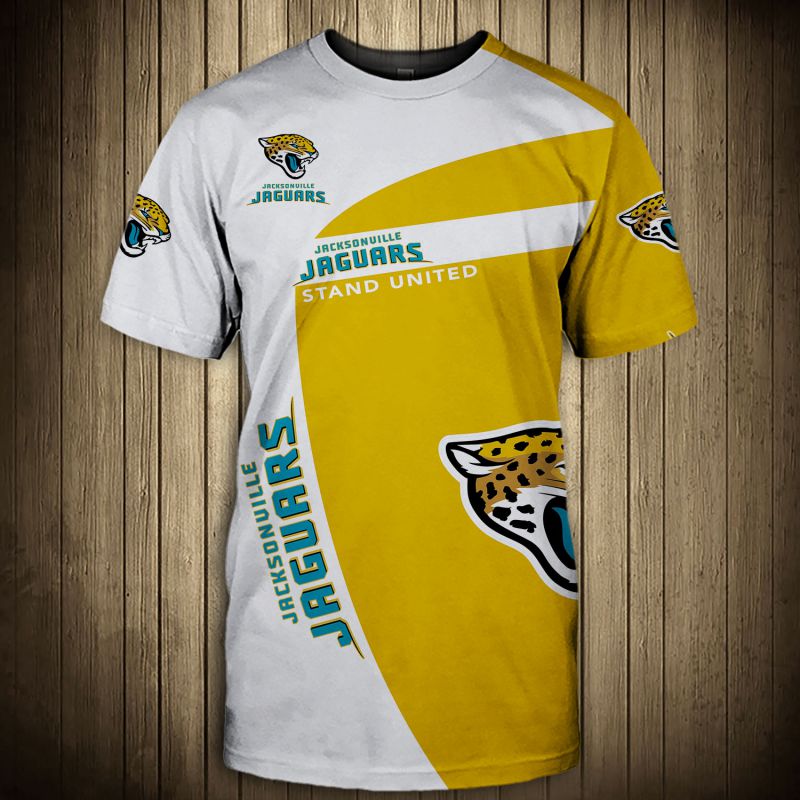 Jacksonville Jaguars shirt 3D Stand United Short Sleeve