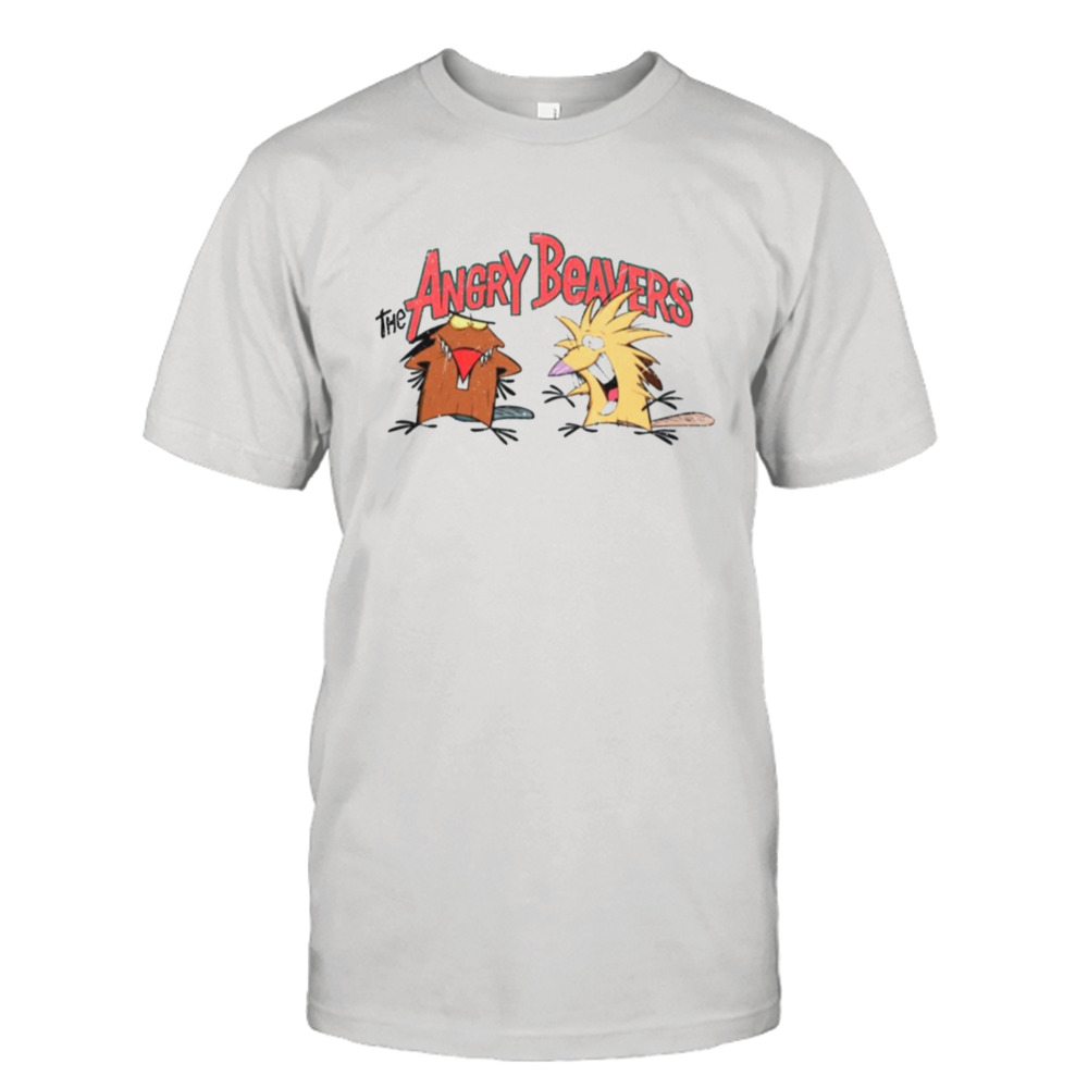 Logo 90s Cartoon Angry Beavers shirt