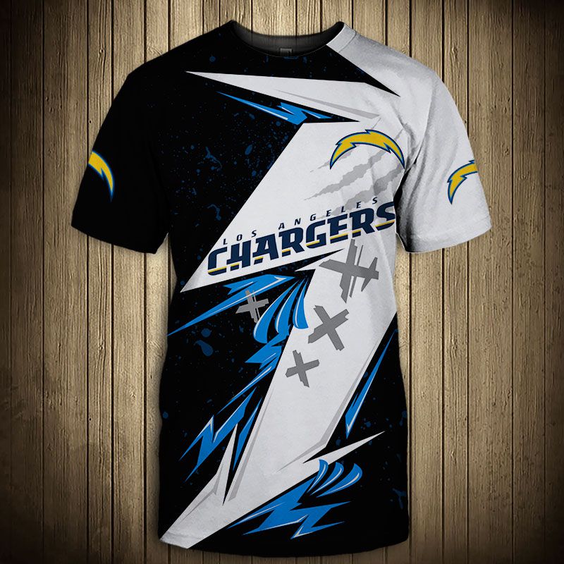 Los Angeles Chargers T-shirt Thunder graphic gift for men