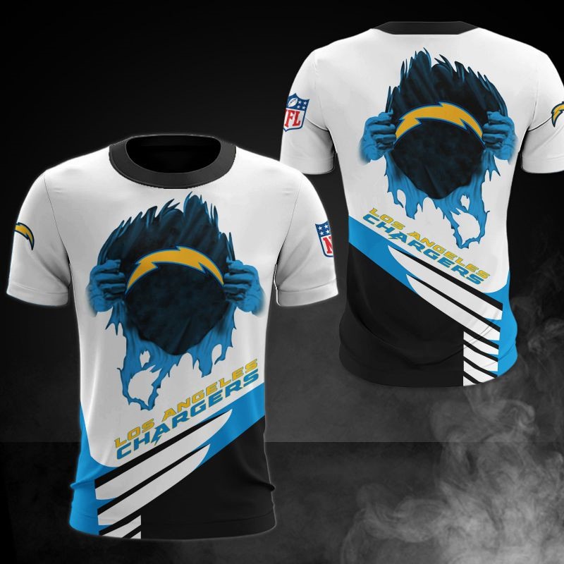 Los Angeles Chargers T-shirt cool graphic gift for men