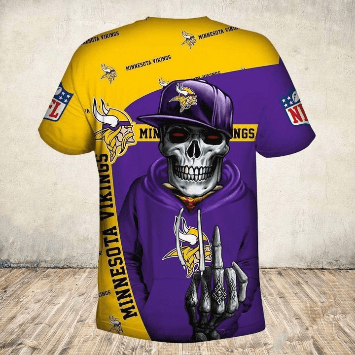 Minnesota Vikings T-shirt Cute Death gift for men