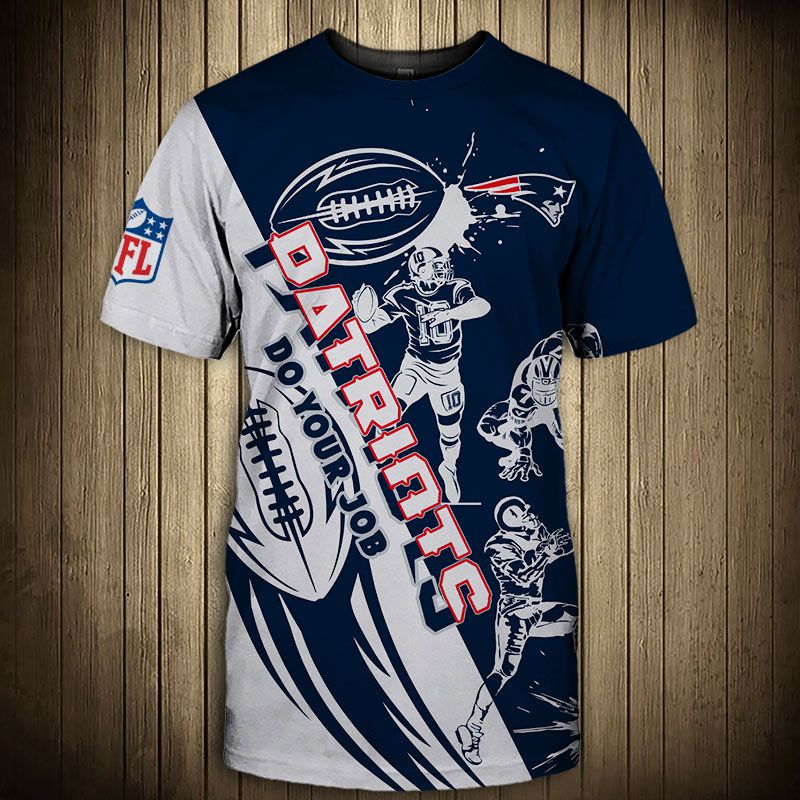 New England Patriots T-shirt Graphic Cartoon player gift for fans