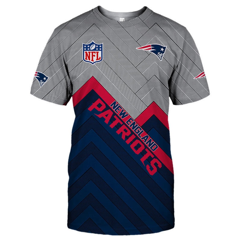 New England Patriots T-shirt Short Sleeve custom cheap gift for fans