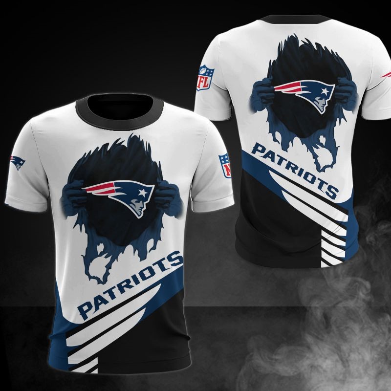 New England Patriots T-shirt cool graphic gift for men